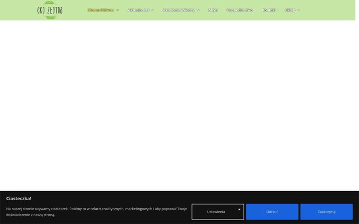 Screenshot of ekozlotna.pl