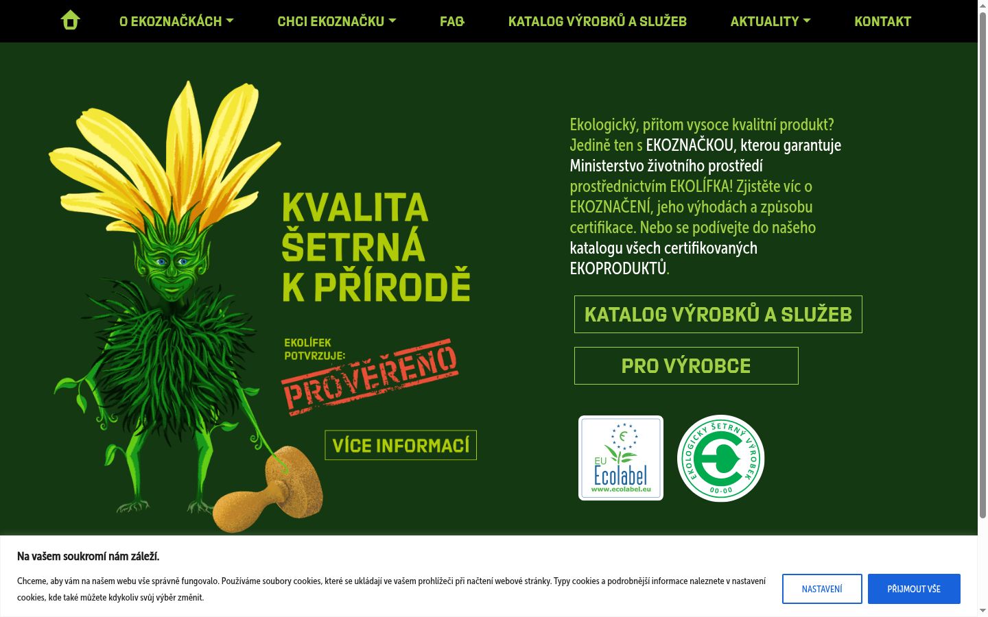 Screenshot tal-banner tal-kunsens muri qabel kwalunkwe interazzjoni