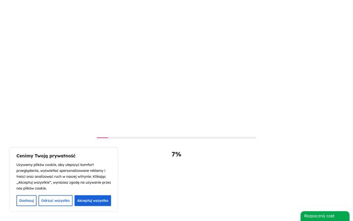 Screenshot ta' ekrek.pl