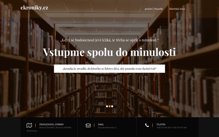 Screenshot ta' ekroniky.cz