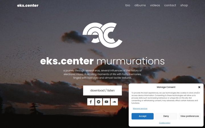 Screenshot ta' ekscenter.net