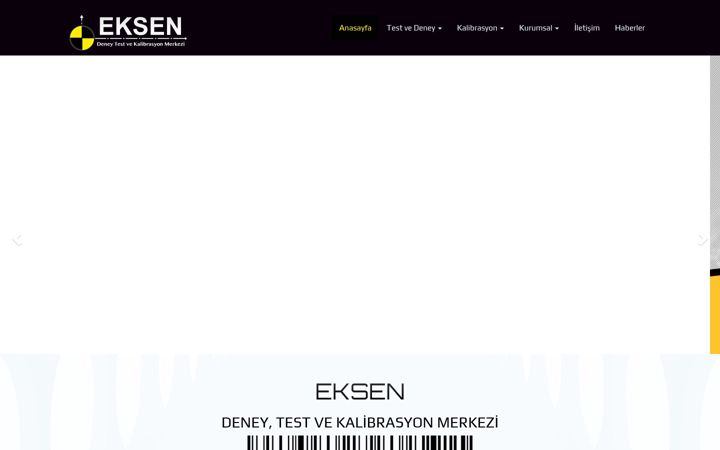 Екранна снимка на eksendeney.com.tr