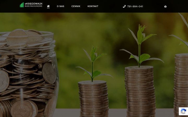 Screenshot of eksiegowa24.pl