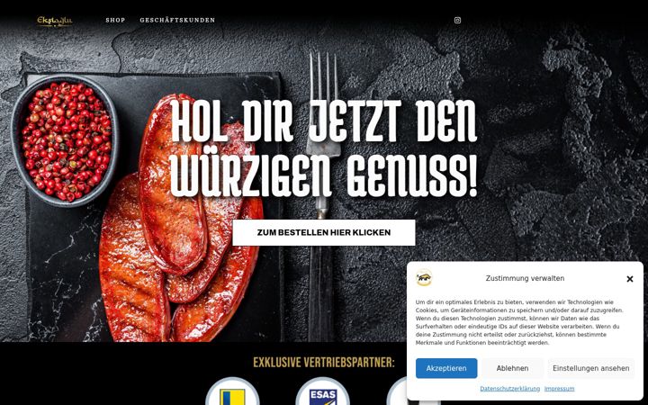 Screenshot of eksioglu.shop