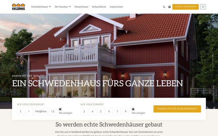 Screenshot of eksjohus.de
