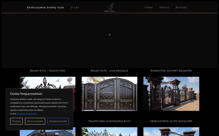 Screenshot of ekskluzywne-bramy.pl