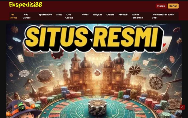 Screenshot of ekspedisi88.com