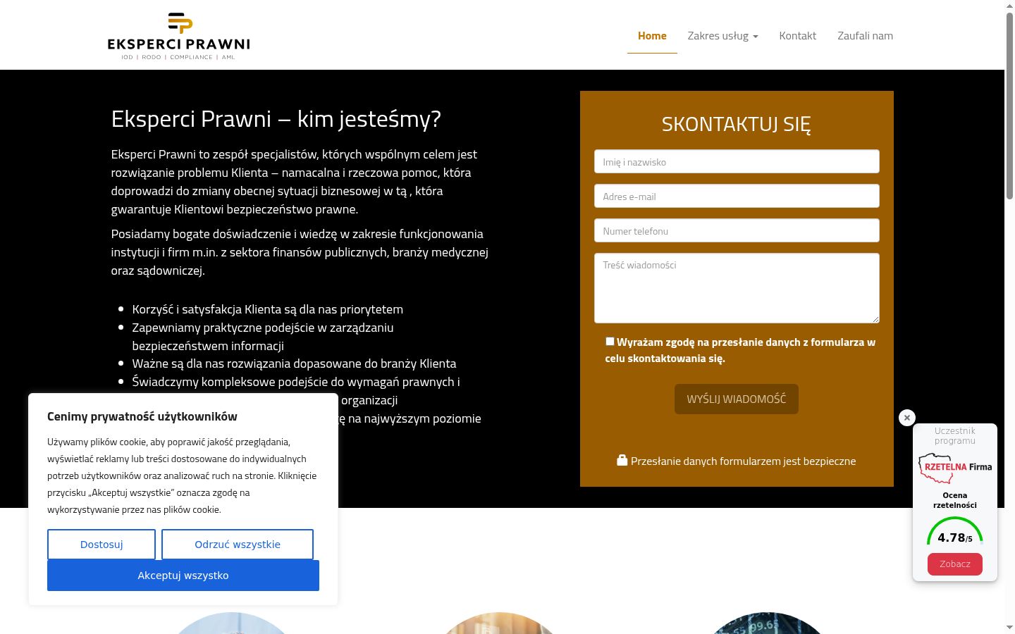 Screenshot van de toestemmingsbanner zoals getoond vóór enige interactie