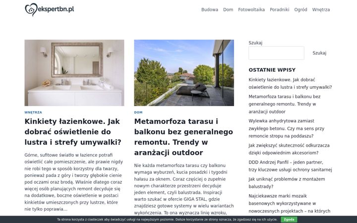 Screenshot of ekspertbn.pl