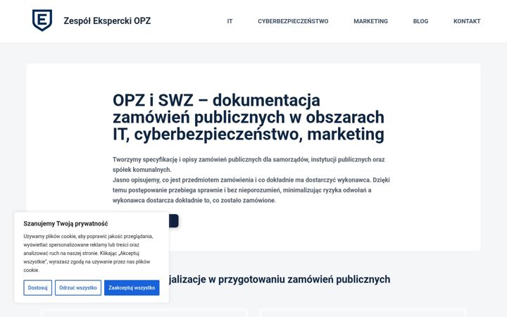 Screenshot of ekspertopz.pl