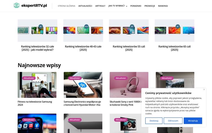 Screenshot ta' ekspertrtv.pl