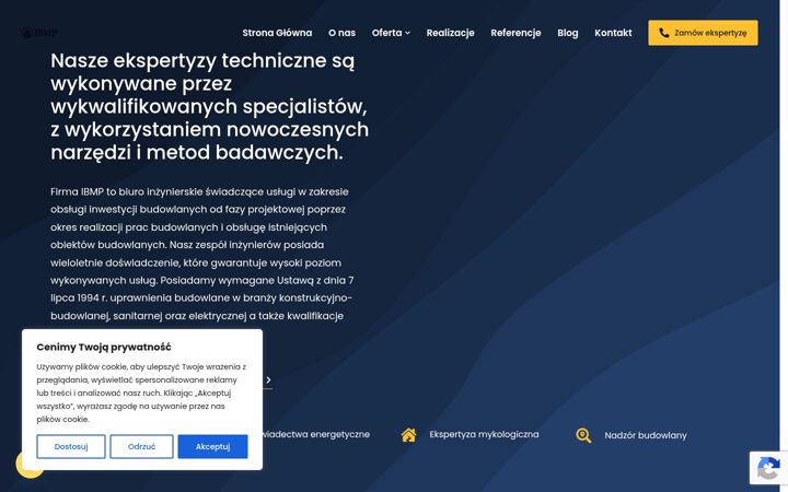 Screenshot ta' ekspertyzy.com.pl