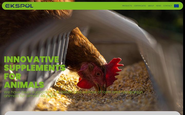 Screenshot of ekspol.com