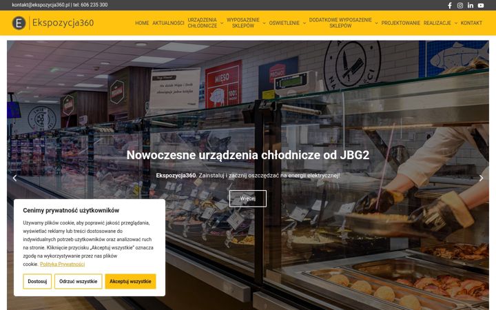 Screenshot ta' ekspozycja360.pl
