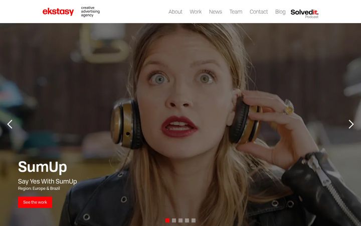 Screenshot of ekstasy.com