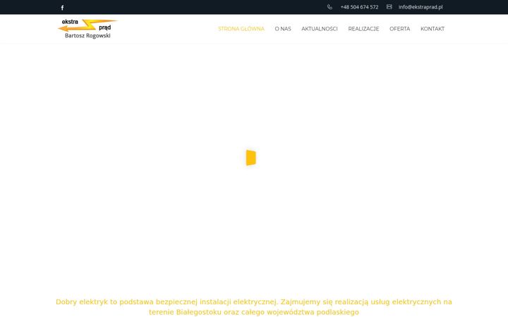Screenshot ta' ekstraprad.pl