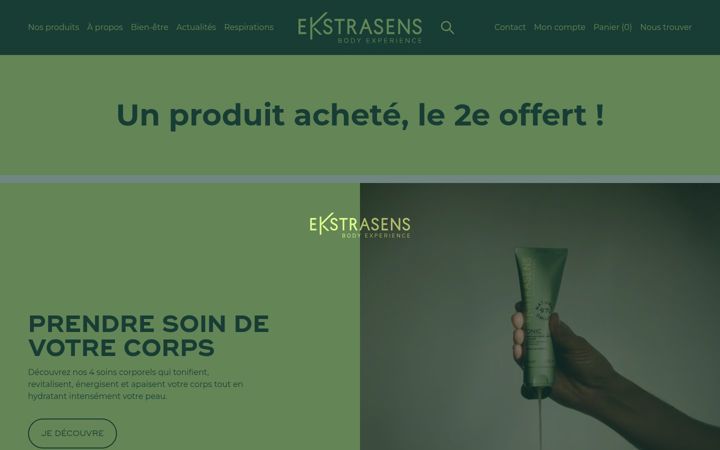 Screenshot stránky ekstrasens.fr