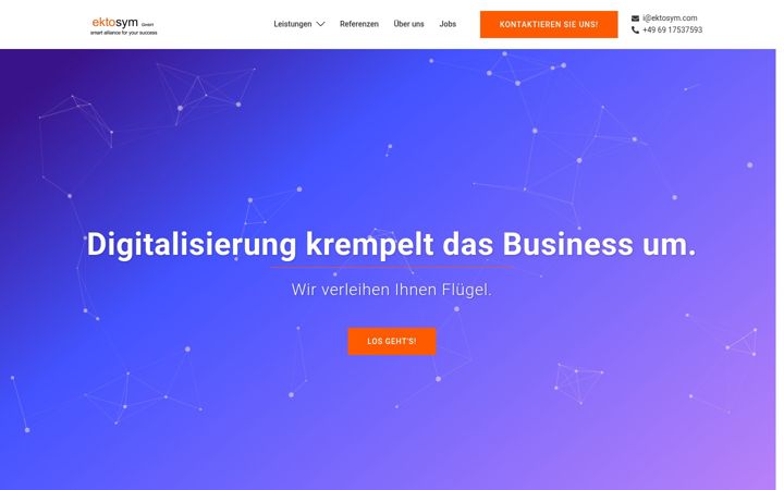 Screenshot of ektosym.com