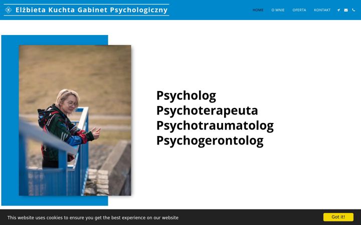 Screenshot of ekuchta-terapia-gdynia.com