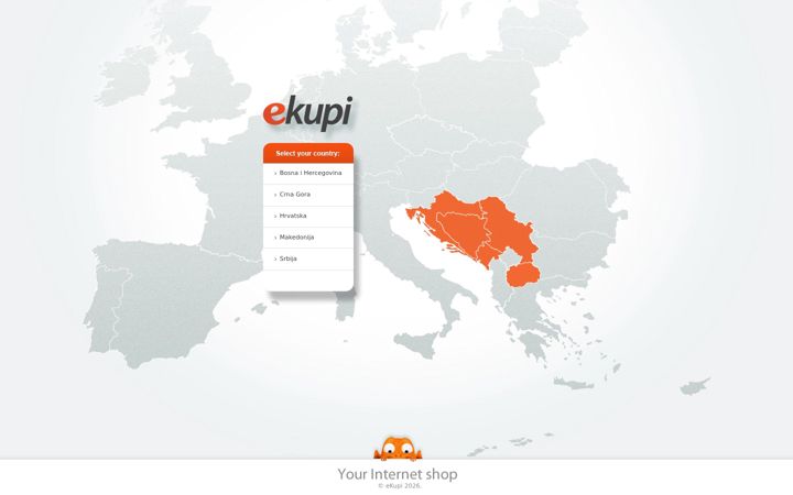 Capture d'écran de ekupi.eu