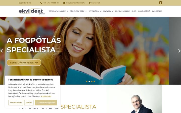 Screenshot di ekvidentplussz.hu