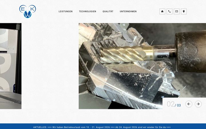 Zrzut ekranu ekw-tools.de