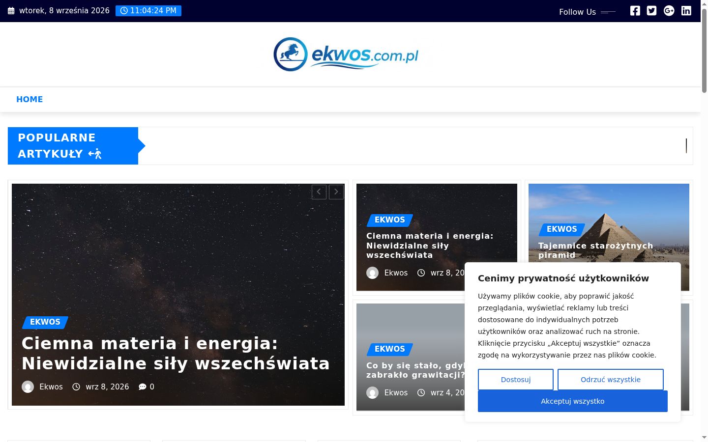 Sutikimo reklamjuostės, rodytos prieš bet kokią sąveiką, ekrano kopija