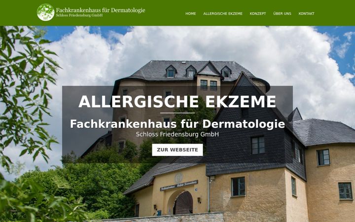 Zrzut ekranu ekzem-erkrankung.de