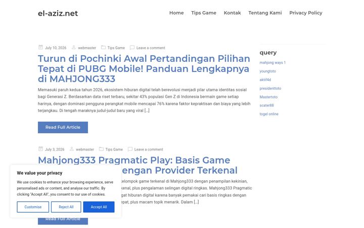 Screenshot ta' el-aziz.net
