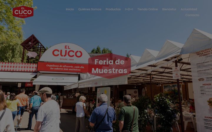 Screenshot of el-cuco.com