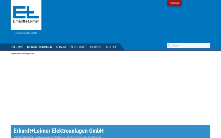 Screenshot of el-elektroanlagen.com
