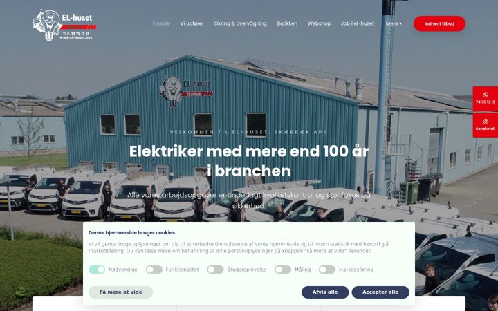 Screenshot ta' el-huset.net