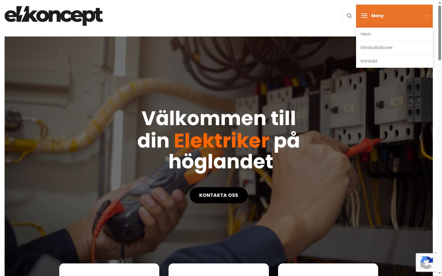 Skjermbilde av samtykkebanneret slik det vises før noen interaksjon
