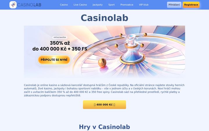 Screenshot ta' el-krasa.cz