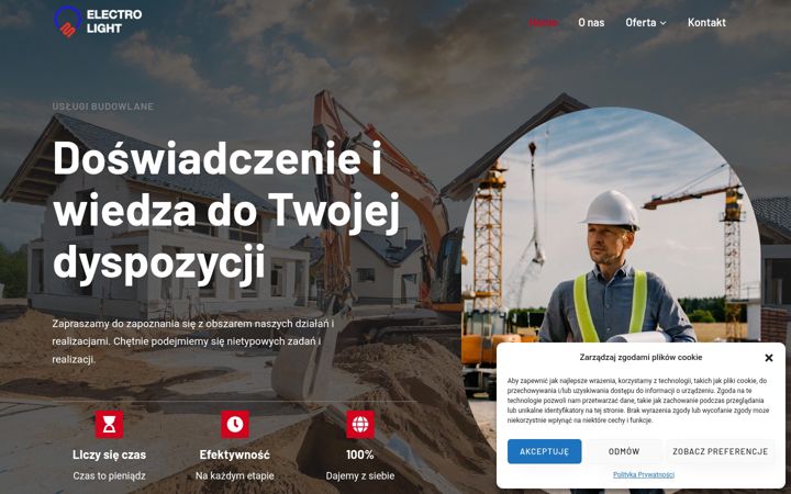 Screenshot of el-light.pl