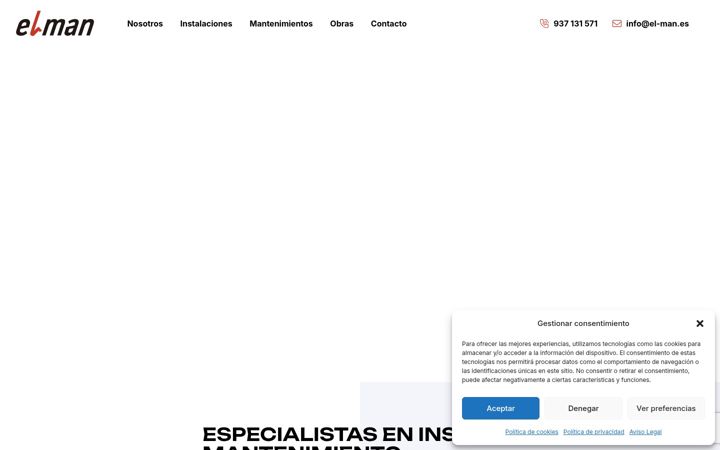 Captura de ecrã de el-man.es