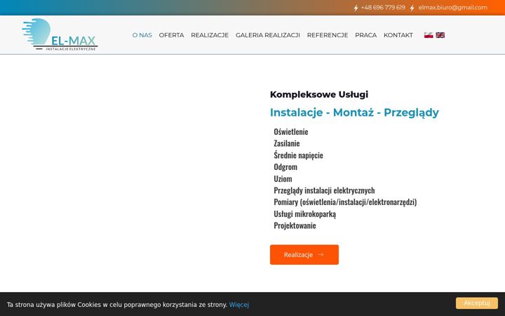 Screenshot of el-max.com.pl