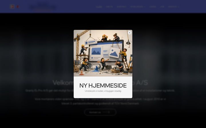 Skærmbillede af el-pro.dk