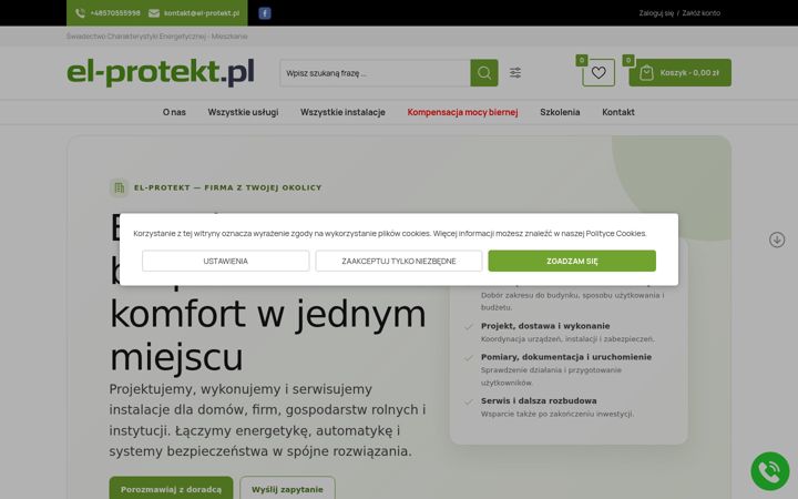 Screenshot of el-protekt.pl