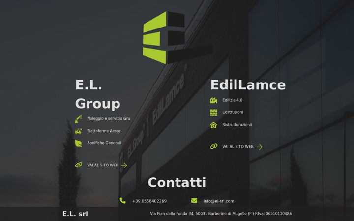 Screenshot of el-srl.com