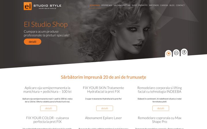 Screenshot of el-studio.ro