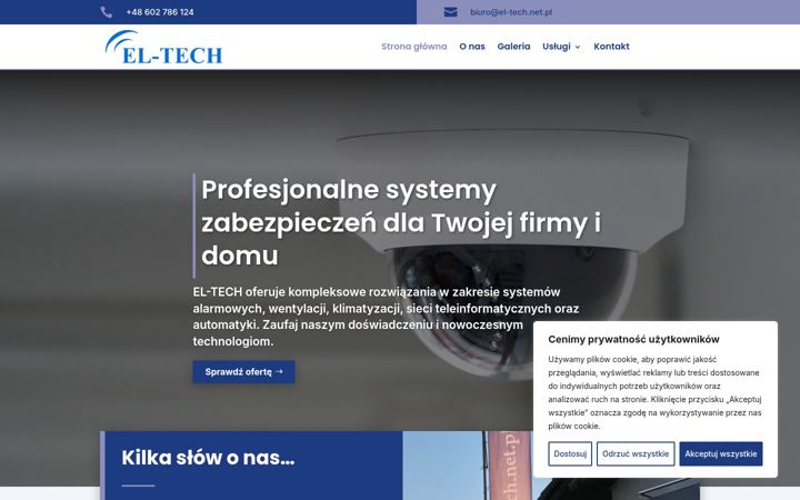 Screenshot van el-tech.net.pl
