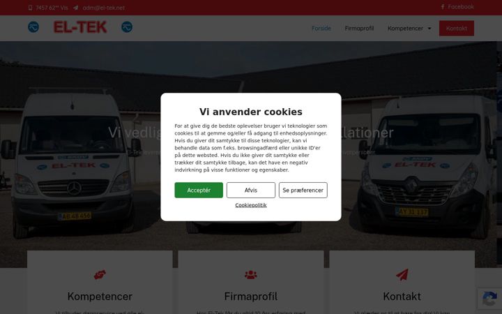 Screenshot ta' el-tek.net