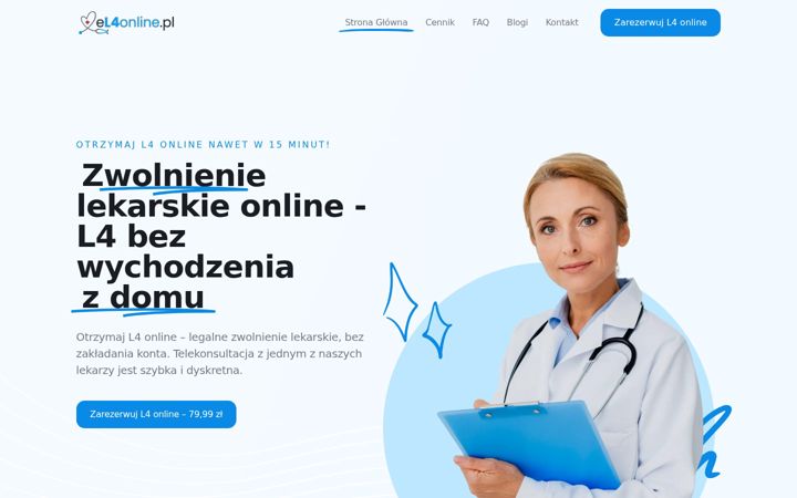 Screenshot of el4online.pl