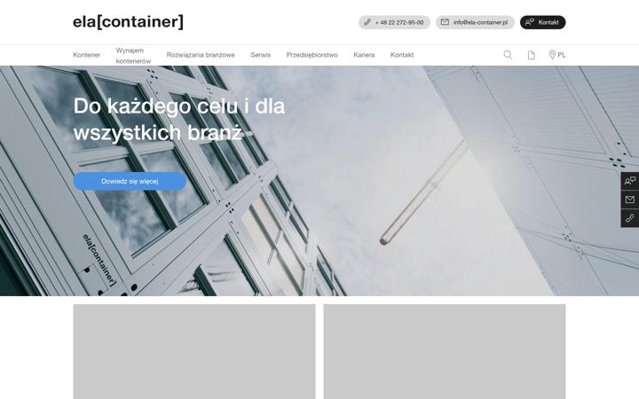Screenshot of ela-container.pl