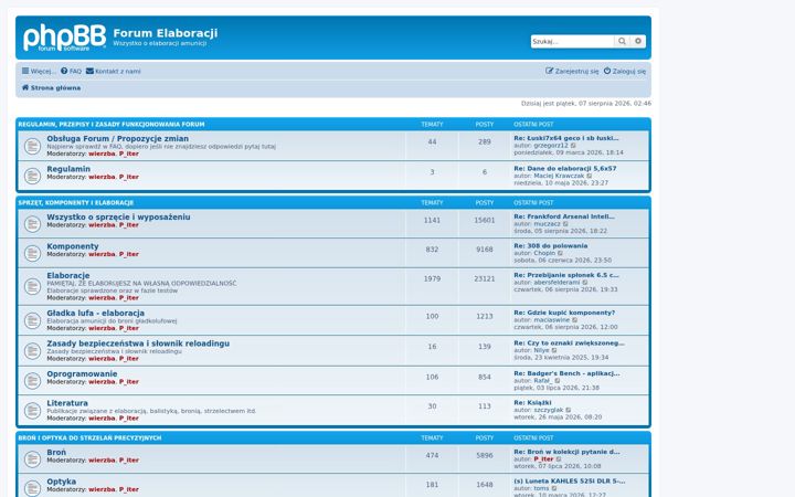 Screenshot of elaboracja.pl