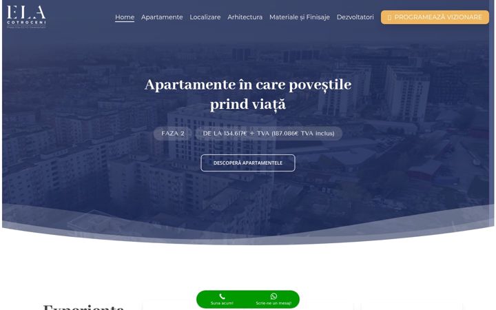 Skärmbild av elacotroceni.ro
