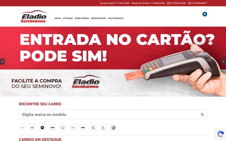 Screenshot ta' eladio.com.br