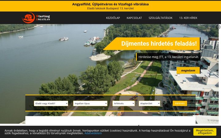 Snímek obrazovky eladolakas13ker.hu
