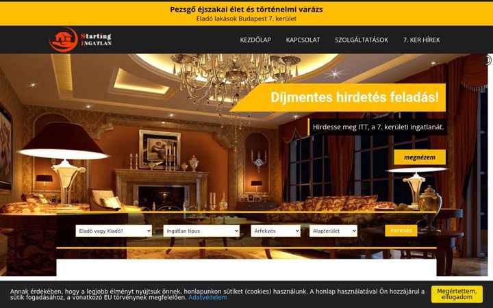 Screenshot του eladolakas7ker.hu